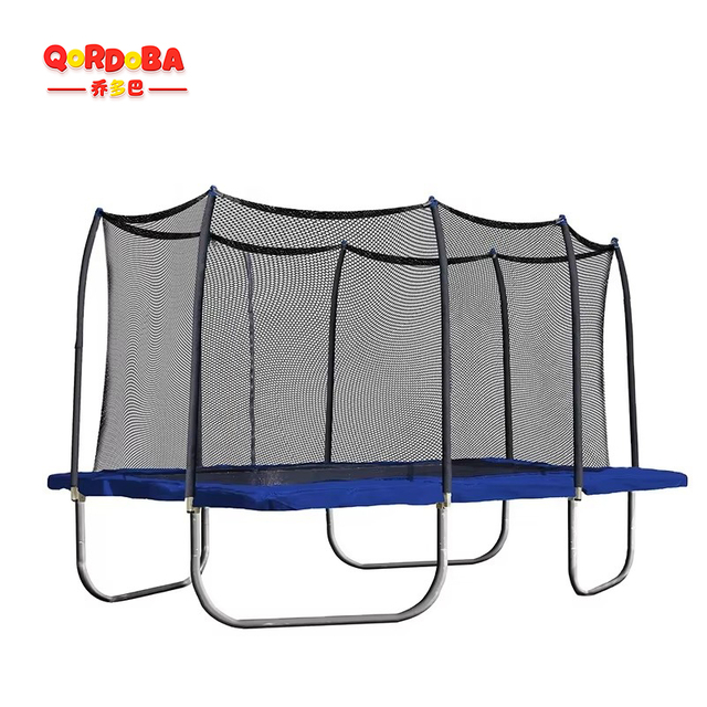 Rectangular trampoline