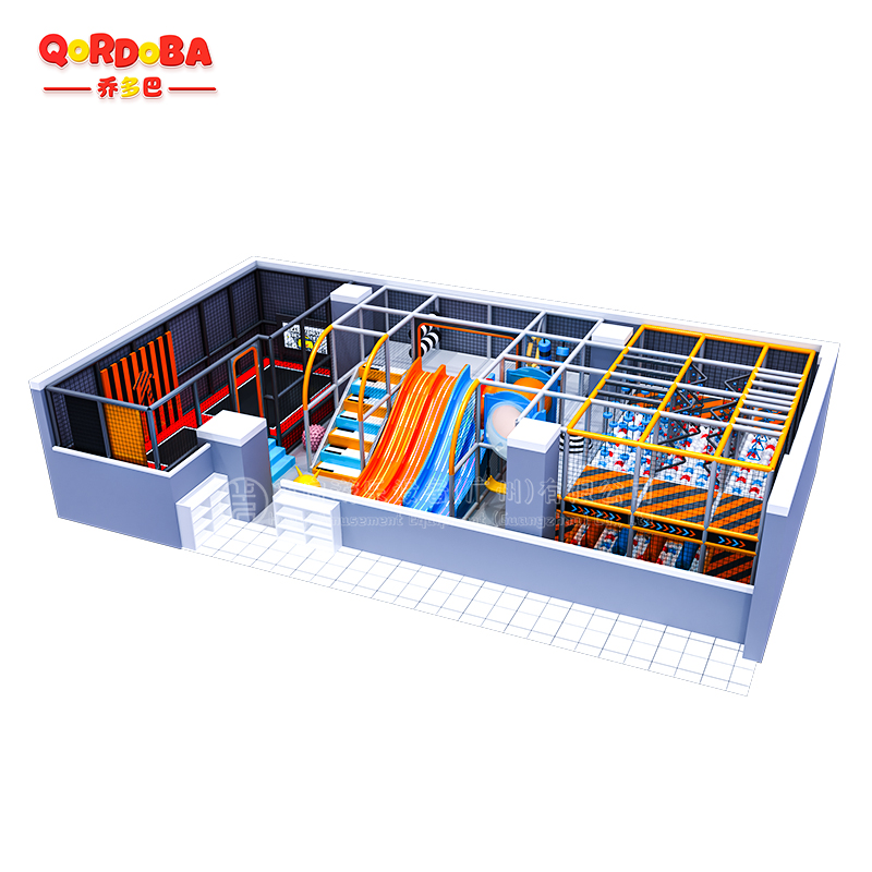 Trampoline Park Facility Layout