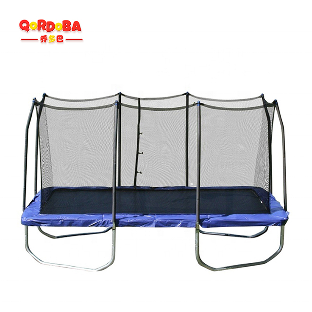 Rectangular trampoline