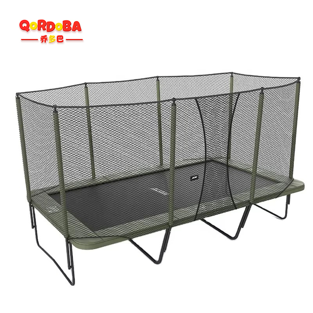 Rectangular trampoline