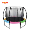 Kids trampoline with safety net-9