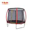 Kids trampoline with safety net-18