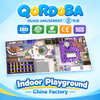 Indoor Children Playground with Rope Course And Trampolines for Family Recreation Projects