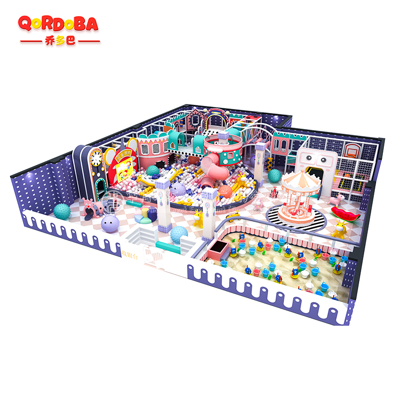 Commercial Indoor Playground Design and Floor Plan Layout