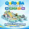 Custom Indoor Playground with Donut Slides And Rope Courses for Kids And Families
