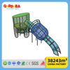 Custom Shape Nylon Rainbow Rope Net for Climbing And Bounce Play Areas