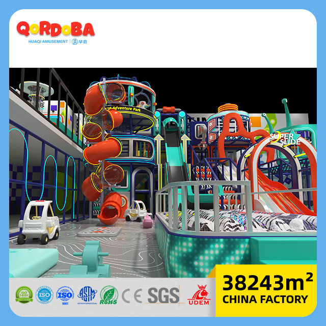 Trendy Sports Indoor Playground with Diverse Adventure & AR Games for Amusement Park