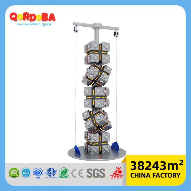 Kids Indoor Climbing Walls with Safety Gear for Family Entertainment Centers