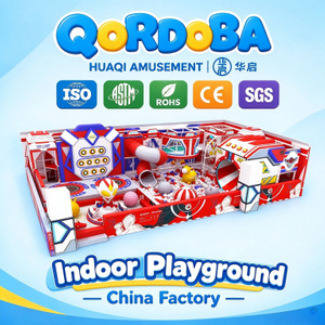 Sinic Giants Themed Playground with Sprial Slides And Interactive Games for Family Entertainment