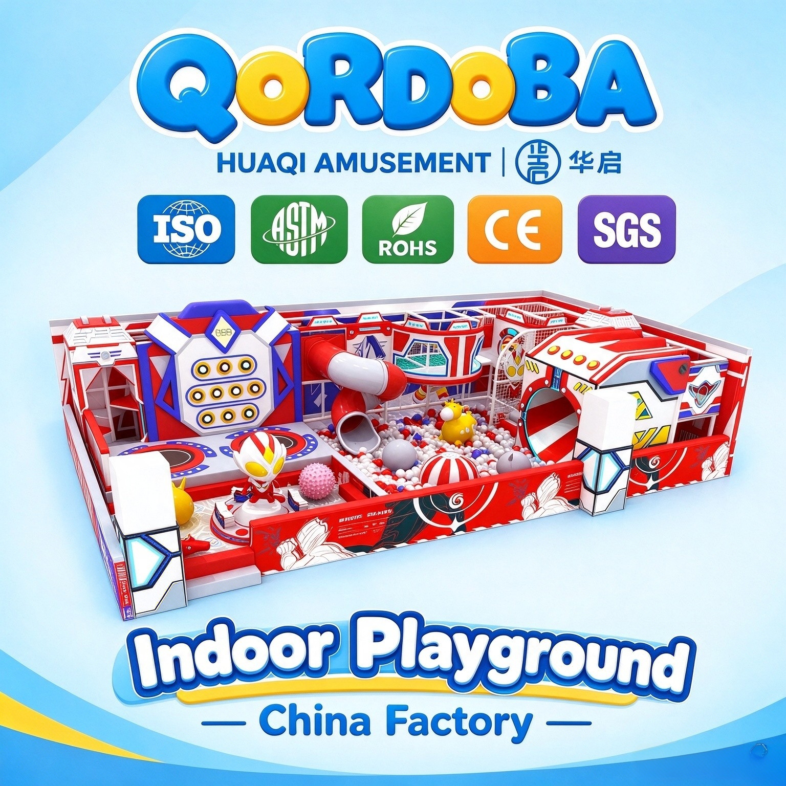 Commercial Sinic Giants Indoor Playground with Ninja Challenges And Rope Net for Kids Great Fun
