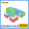 Custom toddler soft play space with slides and climbs for gentle indoor playground games