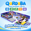 Indoor Children Playground with Rope Course And Trampolines for Family Recreation Projects