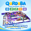 Indoor Children Playground with Rope Course And Trampolines for Family Recreation Projects