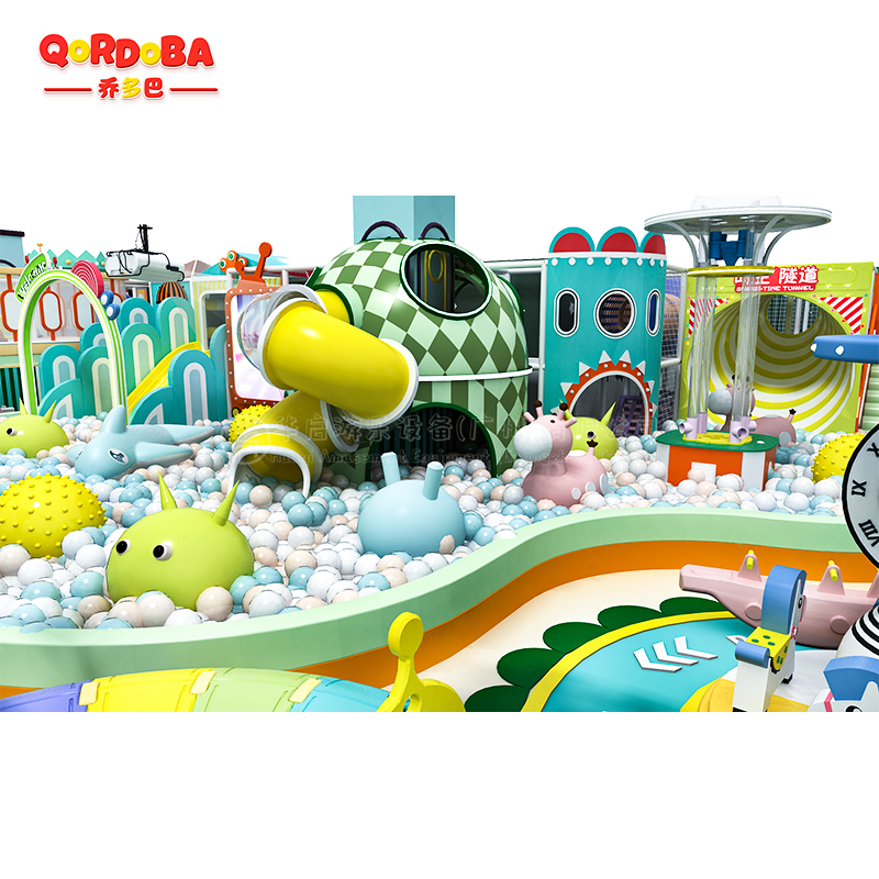 Commercial Indoor Playground Equipment Structure