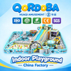 Custom Indoor Playground with Donut Slides And Rope Courses for Kids And Families