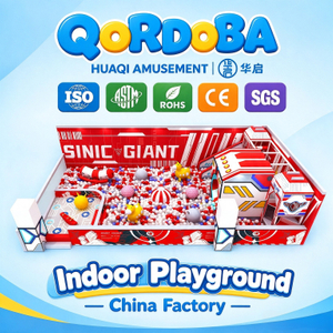 Commercial Sinic Giants Indoor Playground with Ninja Challenges And Rope Net for Kids Great Fun