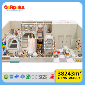 Kids Mini Park with Soft Play Equipment for Children's Entertainment Playground