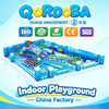 Complete Indoor Family Entertainment Center with LED Slides and Sand Pit for Commercial Kids Playground Project