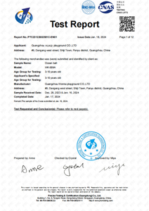 PVC TUV Test Report