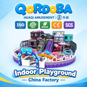 Punk-Themed Family Entertainment Center with Trampolines and AR Sports for Indoor Playground
