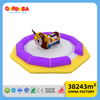 High Quality PVC Trampoline with Basketball Hoop for Kids Play Center