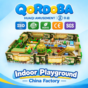 Forest-Themed Family Entertainment Center with Trampolines And AR Sports for Indoor Playground