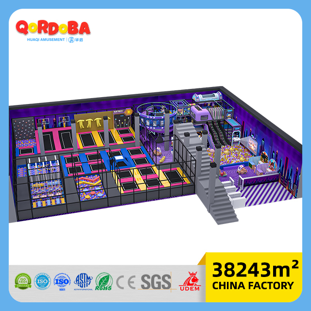 High Quality Commercial Trampoline Equipment for Children Playgrounds
