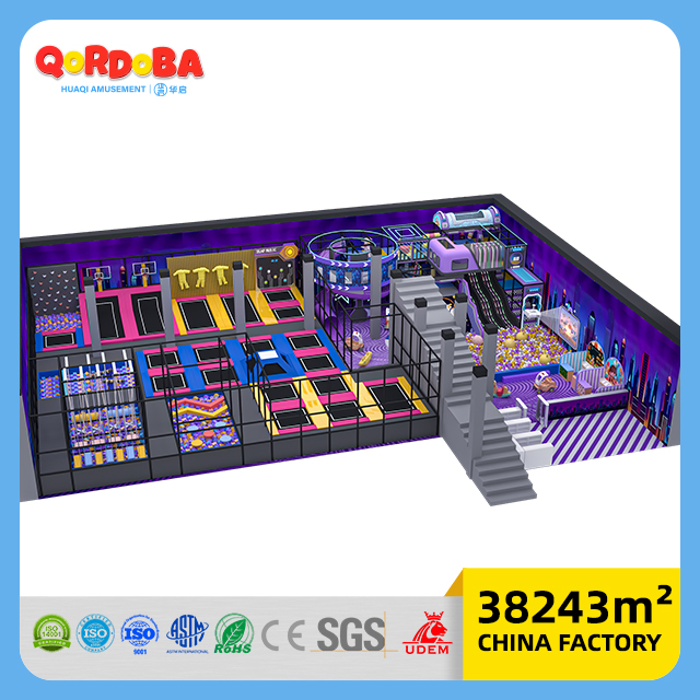 Qordoba Indoor Trampoline Park Solutions for Family Entertainment Centers