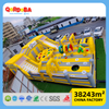 Qordoba Air Membrane Bouncy Playground Inflatable Park for Children's Entertainment