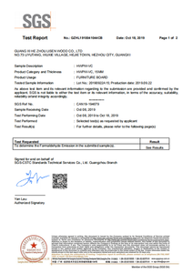 PVC TUV Test Report