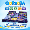 Custom Punk Indoor Playground with Rope Courses And Zipline Adventures for Commercial Entertainment Venues