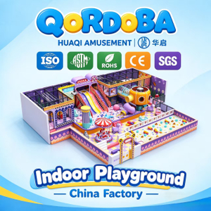 Commercial Indoor Playground with Spiral Slides And Professional Trampolines for Family Entertainment Center