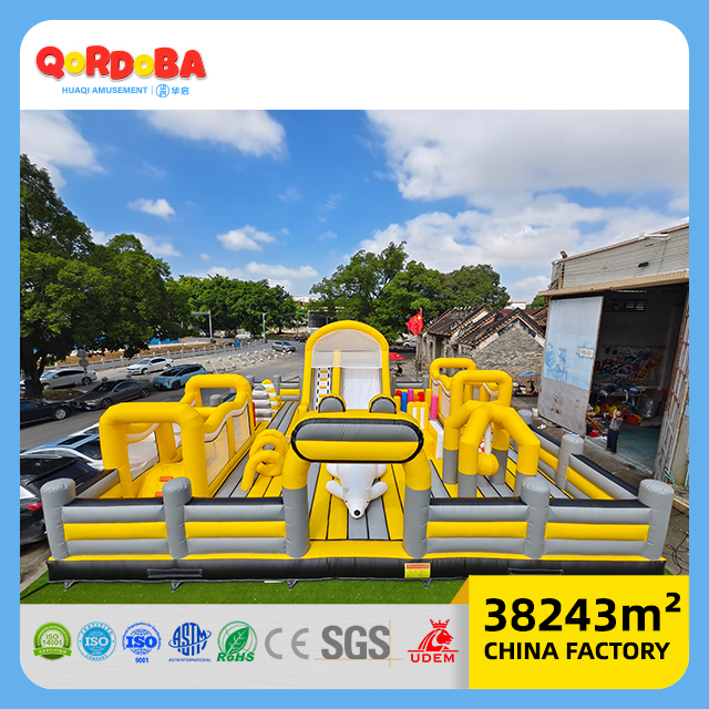 High Quality Inflatable Catle Park Equipment with Eco PVC Film for Children's Playground