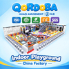 Custom Space Playground with Giant Slides And Interactive Trampolines for Kids And Families