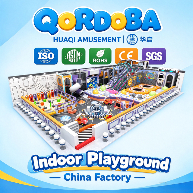 Modern Space-Themed Indoor Playground with AR Sports And Rope Courses for Commercial Entertainment Venues