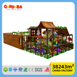 Professional Jungle Playground Manufacturer with Custom Design for FEC Investors