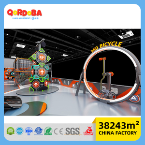 ASTM CPSC Certified Indoor Play Complex with Multiple Adventure Games for Amusement Park