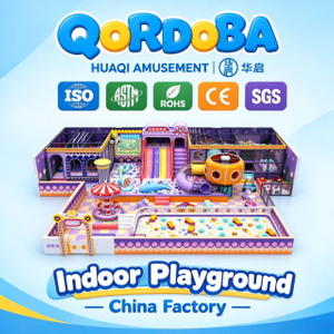 Morandi Themd Indoor Adventure Park with Climbing Walls And Ziplines for Safe Family Entertainment Experiences