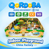 Custom Forest Adventure Playground with Donut Slides And Rope Courses for Kids And Families