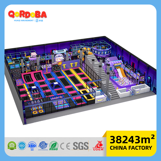Qordoba Indoor Trampoline Park Solutions for Family Entertainment Centers