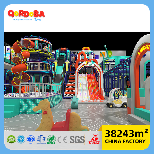 Trendy Sports Indoor Playground with Diverse Adventure & AR Games for Amusement Park