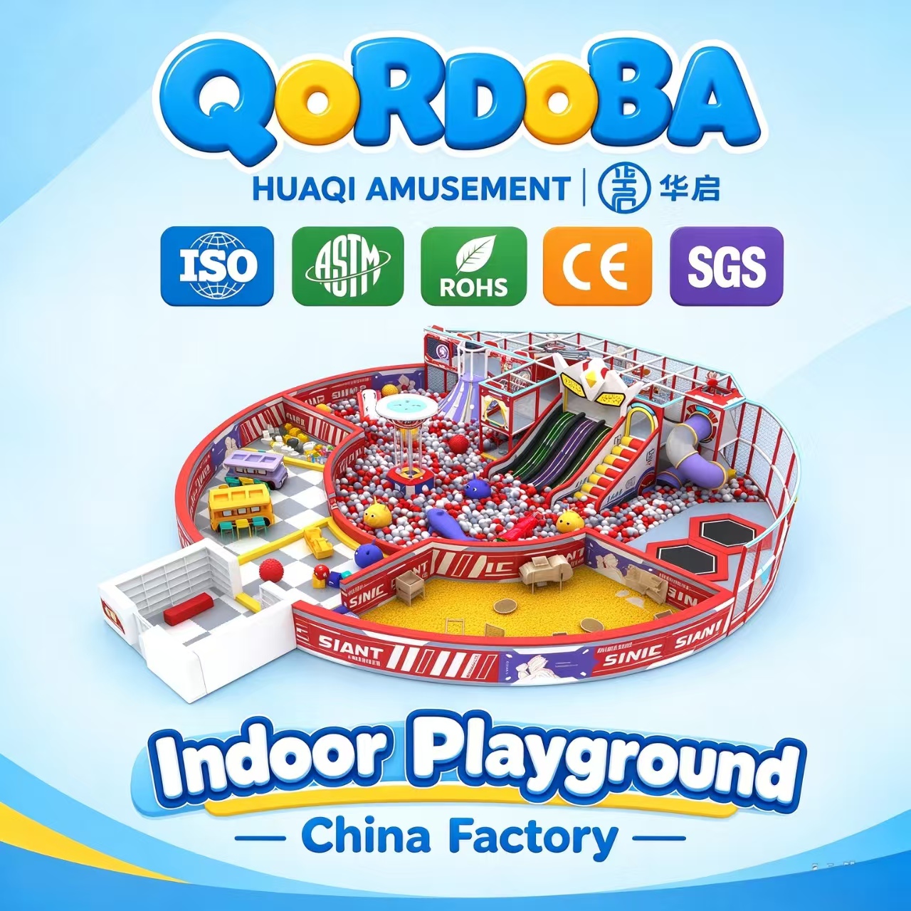 Sinic Giants Themed Indoor Playground with Interactive Projection Games And Rope Courses for Family Entertainment