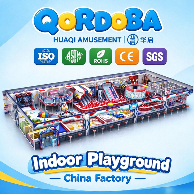High Quality Sinic Giants Playground with Diverse Slides And Net Challenges for Indoor Family Entertainment