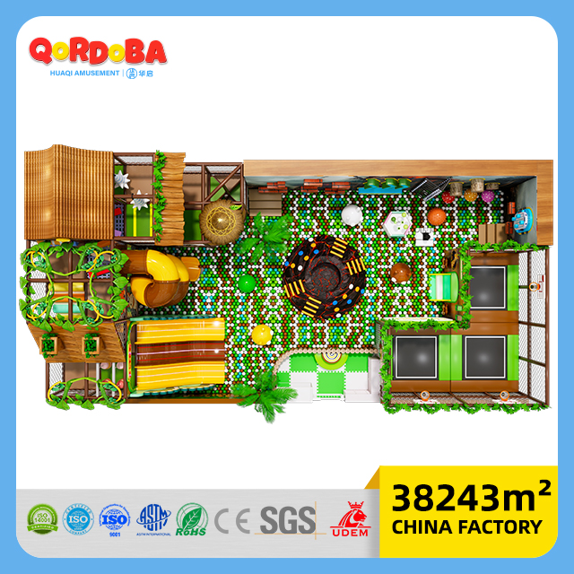 China Jungle Adventure Playground Supplier with Low Price for Indoor Playground