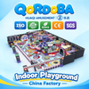 Custom Indoor Playground with Donut Slides And Rope Courses for Modern Family Entertainment Centers
