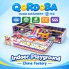 Commercial Indoor Playground with Spiral Slides And Professional Trampolines for Family Entertainment Center