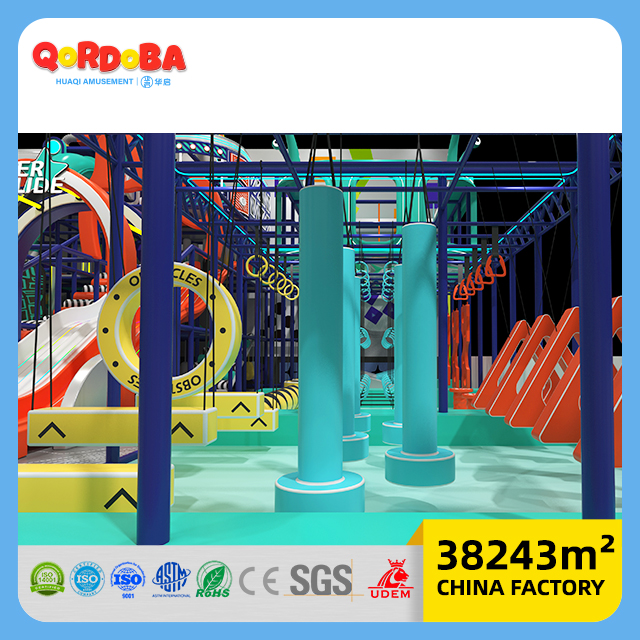 Trendy Sports Indoor Playground with Diverse Adventure & AR Games for Amusement Park