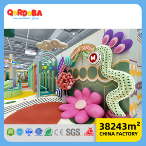 3D Meland Style Commercial Children's Indoor Playground Manufacturer From China