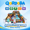 Punk Indoor Playground with Rope Courses And Trampolines for Family Entertainment 