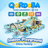 Custom Indoor Playground with Donut Slides And Rope Courses for Kids And Families